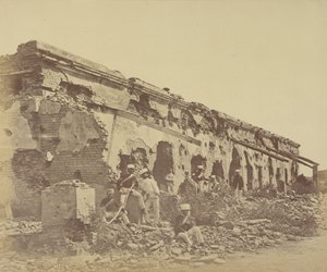 Prisão do Major General Sir Hugh Massy Wheeler em Cawnpore de Felice Beato