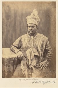 Moostafor Ali Khan da Família Real Budh de Felice Beato