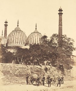 Mesquita no Portão Khyratee de Felice Beato