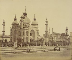 [Mesquita no Imambara de Hussainabad]. de Felice Beato