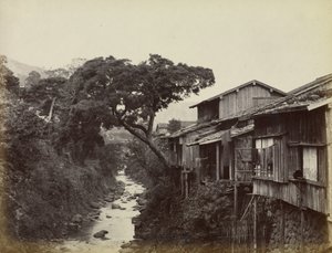 Cidade nativa de Nagasaki de Felice Beato