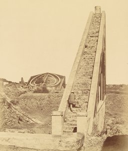 Antigo Observatório perto de Delhi de Felice Beato