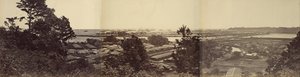 Panorama, Yokohama de Governors Hill de Felice Beato