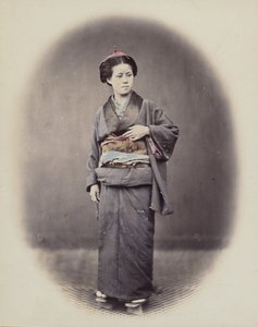 Retrato de uma mulher de Felice Beato
