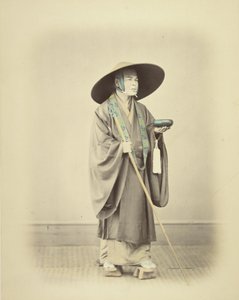 [Sacerdote com bengala]. de Felice Beato
