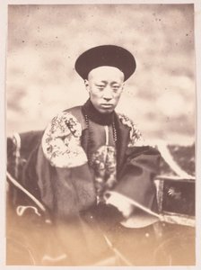 Príncipe Gong Qinwang da China, 1860 de Felice Beato