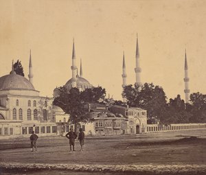 Mesquita do Sultão Ahmed de Felice Beato