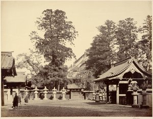 [Templo de Shiba]. de Felice Beato