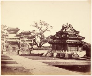[O Grande Palácio Imperial, Pequim] de Felice Beato