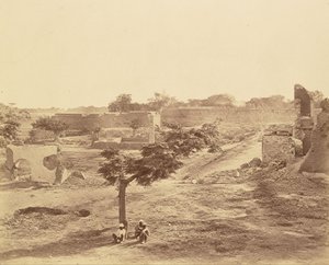 Water Bastion and Breach de Felice Beato