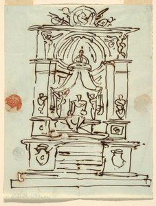 Projeto para um monumento de Felice Giani