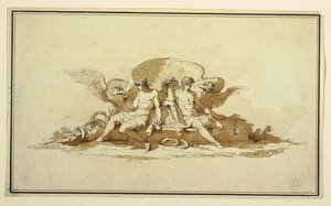 Desenho de Felice Giani