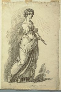 Euterpe, musa da poesia lírica