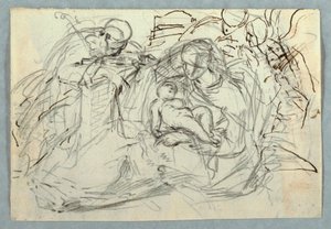 familia sagrada de Felice Giani