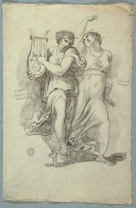 Terpsícore, Musa da Dança e Erato, Musa da Poesia do Amor