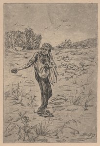 O Semeador de Parábolas (gravura) de Félicien Rops