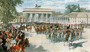 Entrada do exército francês em Berlim