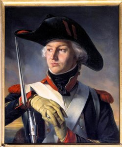 Retrato de Jean Andoche Junot (Jean-Andoche) (1771-1813) no Sargento Grenadier, Duque de Abrantes Pintura de Henri Felix Philippoteaux (1815-1884) 1792 Dim. 0,72 x 0,55 m