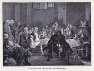 O Banquete dos Girondins (gravura)