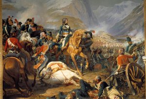 A Batalha de Rivoli em 14 de janeiro