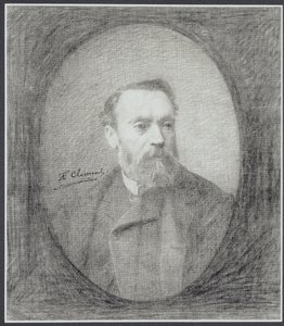 Auto-retrato de Felix Auguste Clement