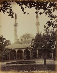 Álbum " Damas et Baalbek ": Mesquita de Damasco de Félix Bonfils