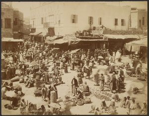 Bazar de Jafa de Félix Bonfils