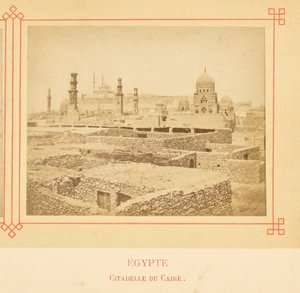 Cidadela do Cairo de Félix Bonfils