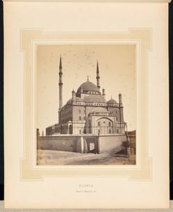 Egito: Mesquita de Muhammad Ali, Cairo de Félix Bonfils