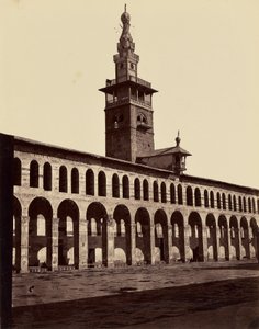 Minarete da Noiva - Damasco de Félix Bonfils