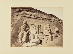 Núbia. Templo de Abu Simbel, Egito
