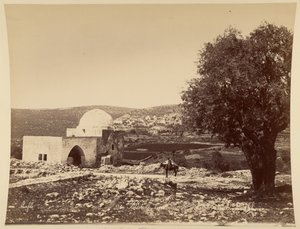 Palestina. Túmulo de Raquel, perto de Belém