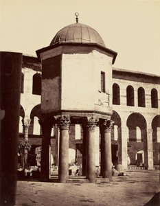 Pequena cúpula da Grande Mesquita (livro sagrado) - Damasco de Félix Bonfils
