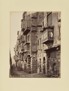 Rua do Cairo - Bairro de Toulon de Félix Bonfils