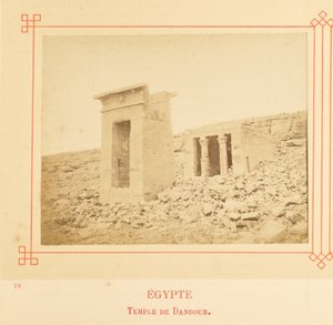 Templo de Dendur. de Félix Bonfils