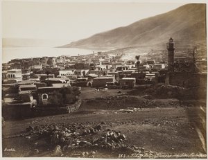 Tiberíades, panorama A Terra Santa n.º 363 de Félix Bonfils