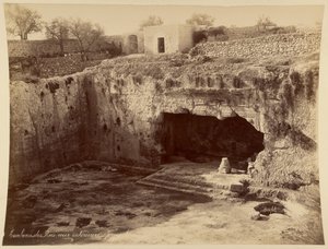 Túmulo dos Reis, pátio interior, Jerusalém