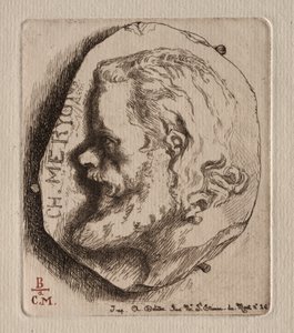 Charles Meryon, 1854. de Felix Bracquemond