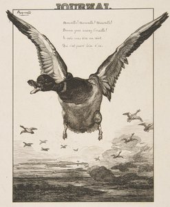 O Pato, 1856. de Felix Bracquemond