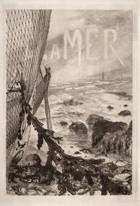 O mar, 1905. de Felix Bracquemond