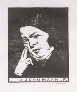 Um Schumann de Felix Edouard Vallotton