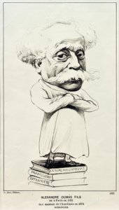 Alexandre Dumas Son de Felix Edouard Vallotton
