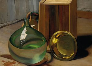 Garrafão e caixote, 1925 de Felix Edouard Vallotton