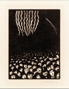 Fogos de artifício de Felix Edouard Vallotton