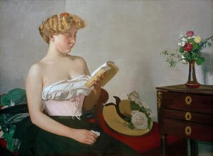 Leitura de Felix Edouard Vallotton