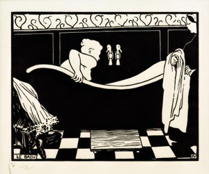 O banho de Felix Edouard Vallotton