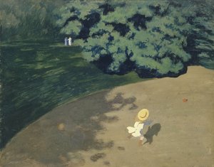 A bola, 1899 de Felix Edouard Vallotton