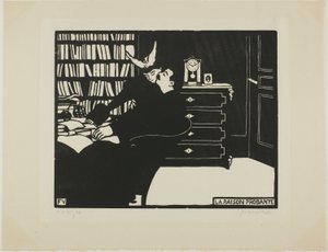 The Cogent Reason, prato quatro de Intimacies de Felix Edouard Vallotton