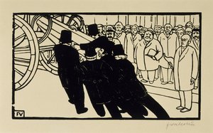 The Undertakers de Felix Edouard Vallotton