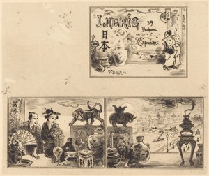 Endereço Labric de Felix Hilaire Buhot